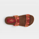 Azura Bahama Red Multi Sandal