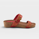 Azura Bahama Red Multi Sandal