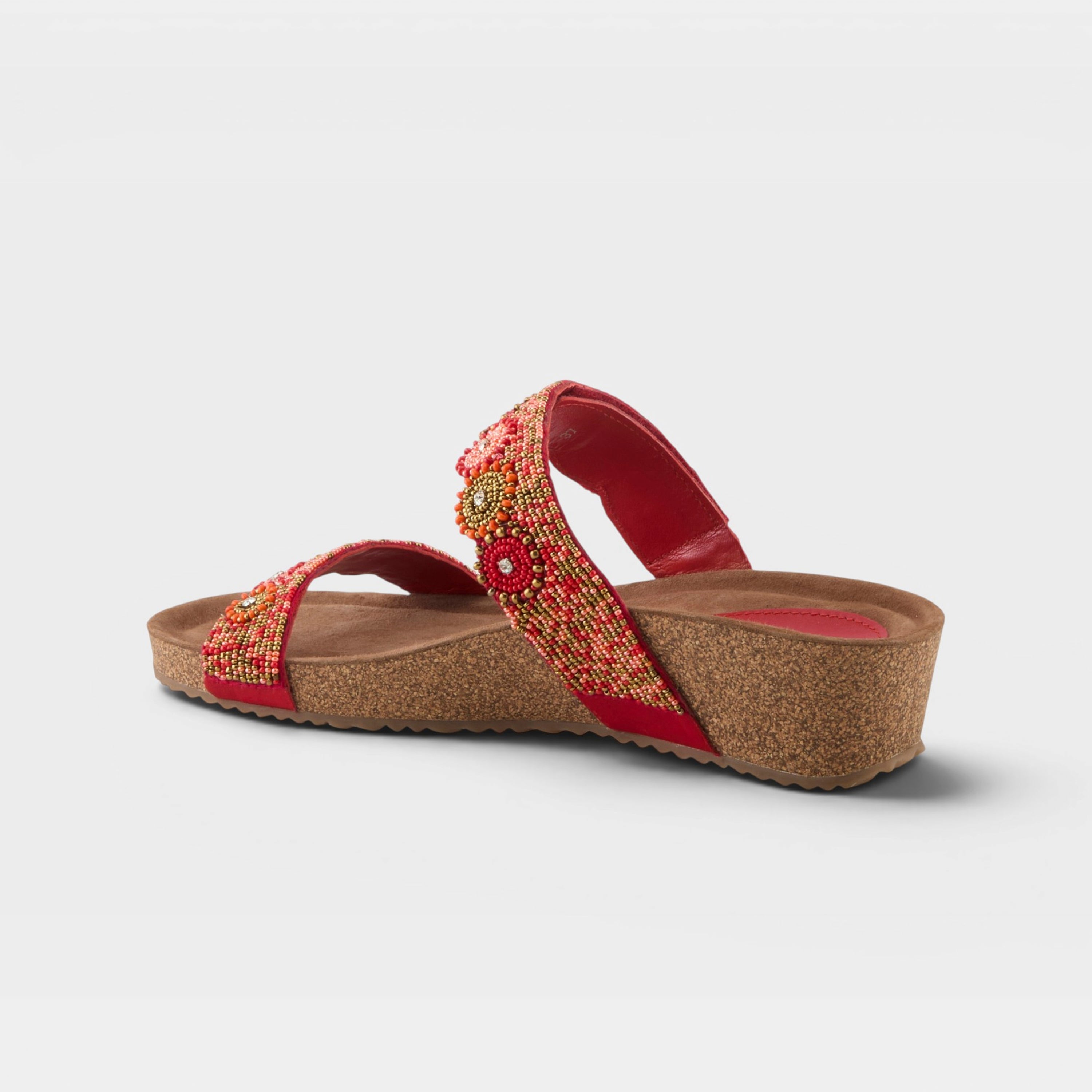 Azura Bahama Red Multi Sandal