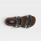Azura Bahamian Black Multi Sandal