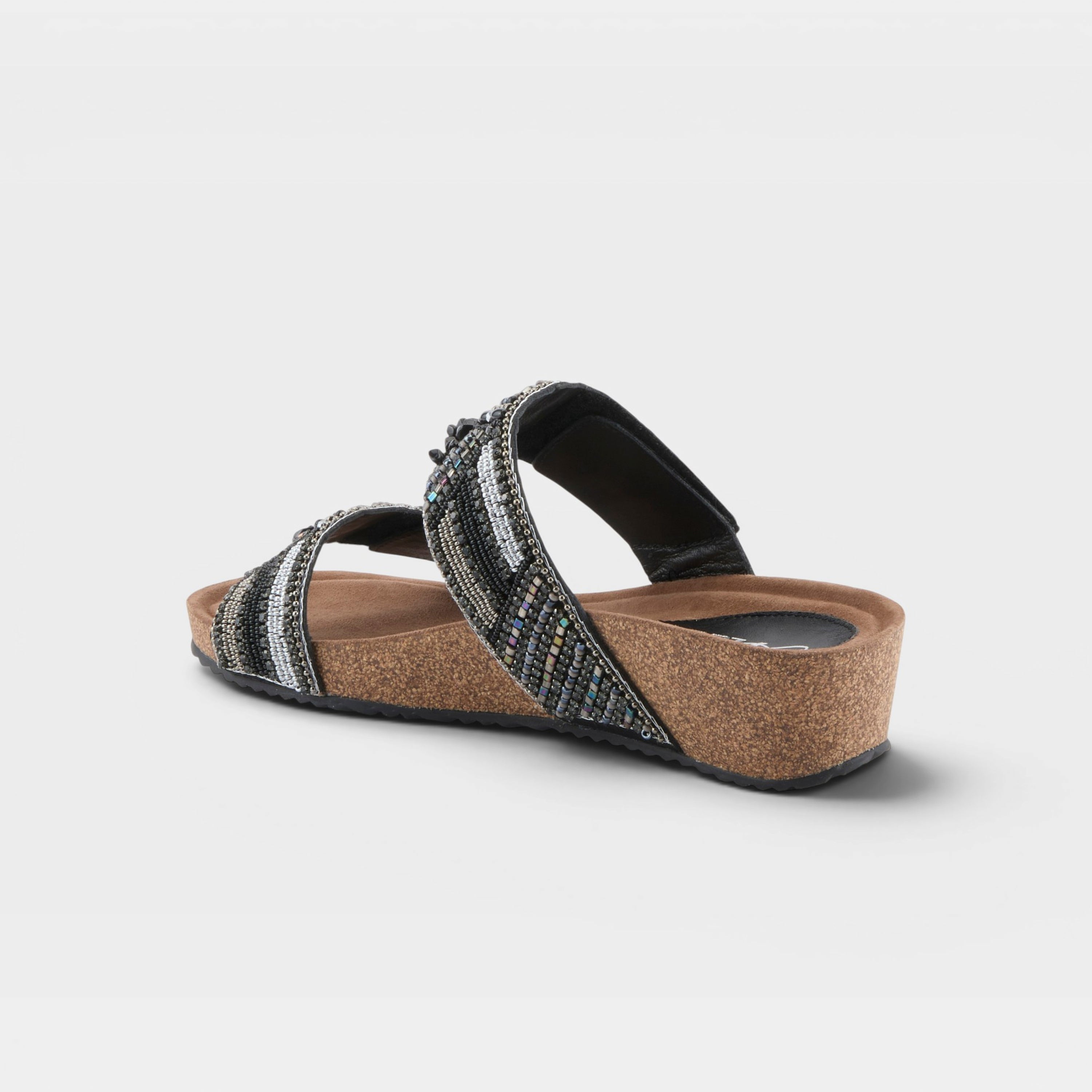 Azura Bahamian Black Multi Sandal