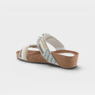 Azura Bahamian White Multi Sandal