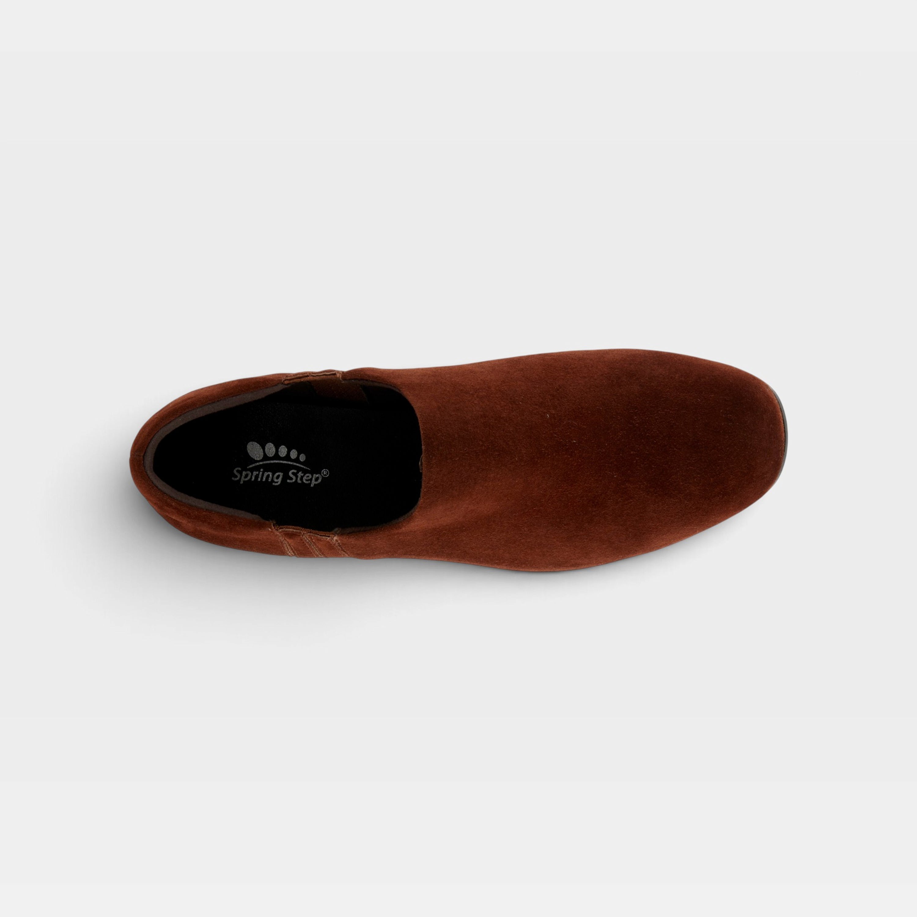 Spring Step Bakersfield Brown Suede Shoe