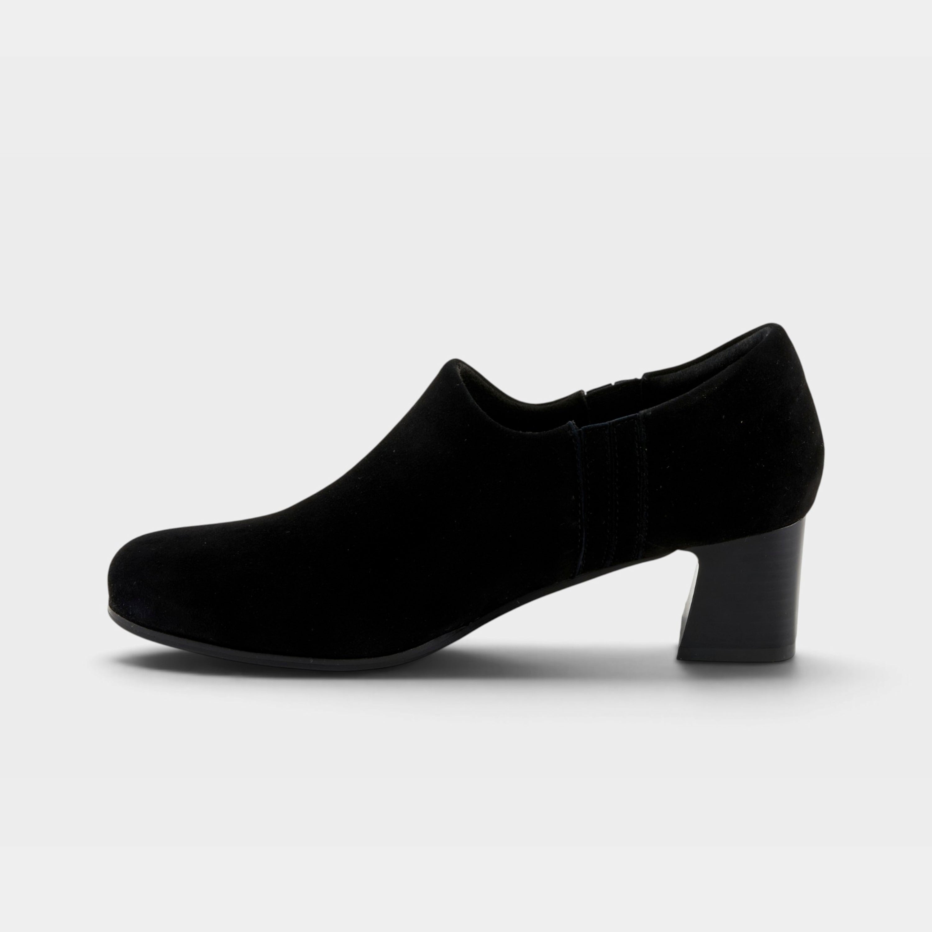 Spring Step Bakersfield Black Suede Shoe