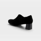 Spring Step Bakersfield Black Suede Shoe