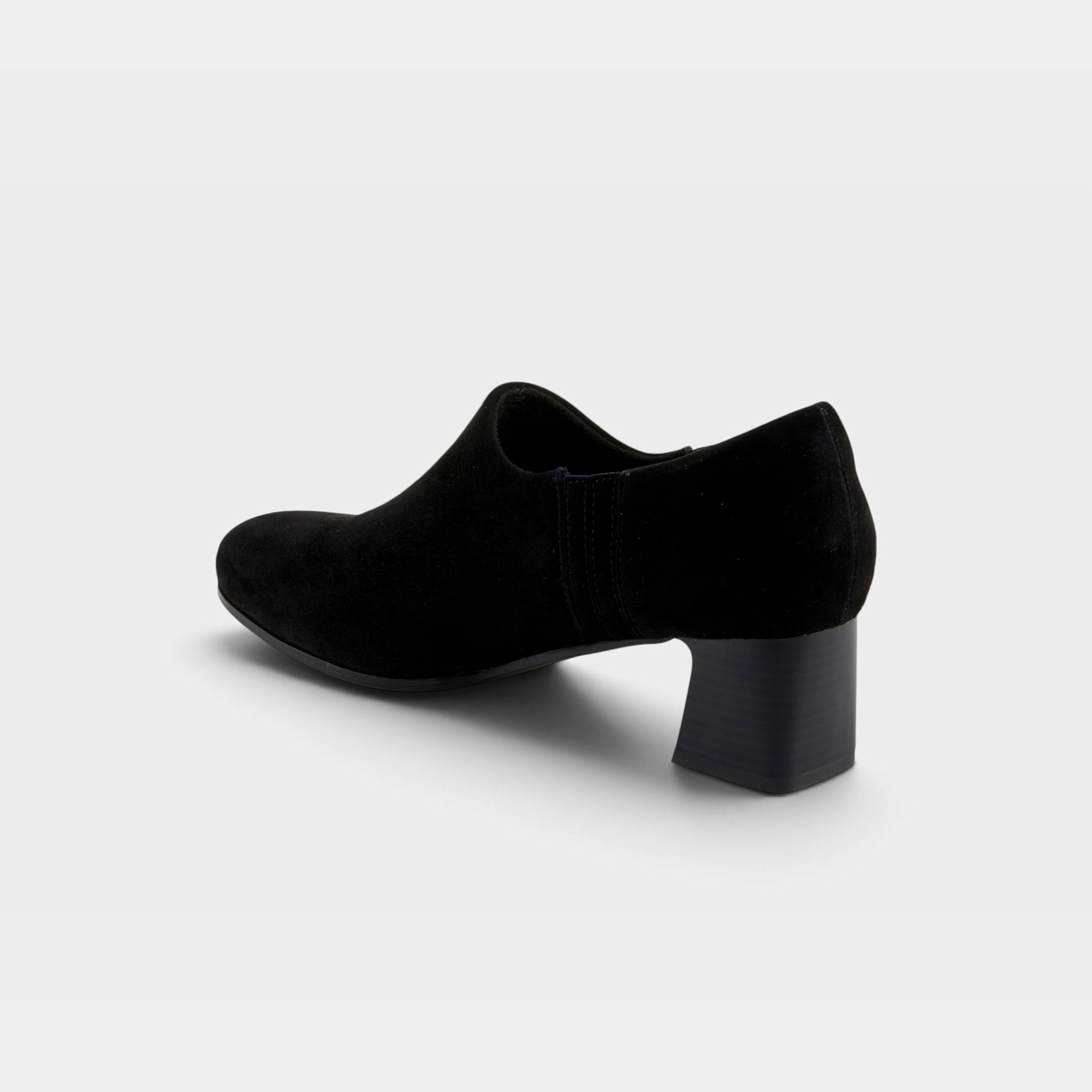 Spring Step Bakersfield Black Suede Shoe