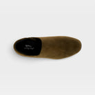 Spring Step Bakersfield Olive Suede Shoe
