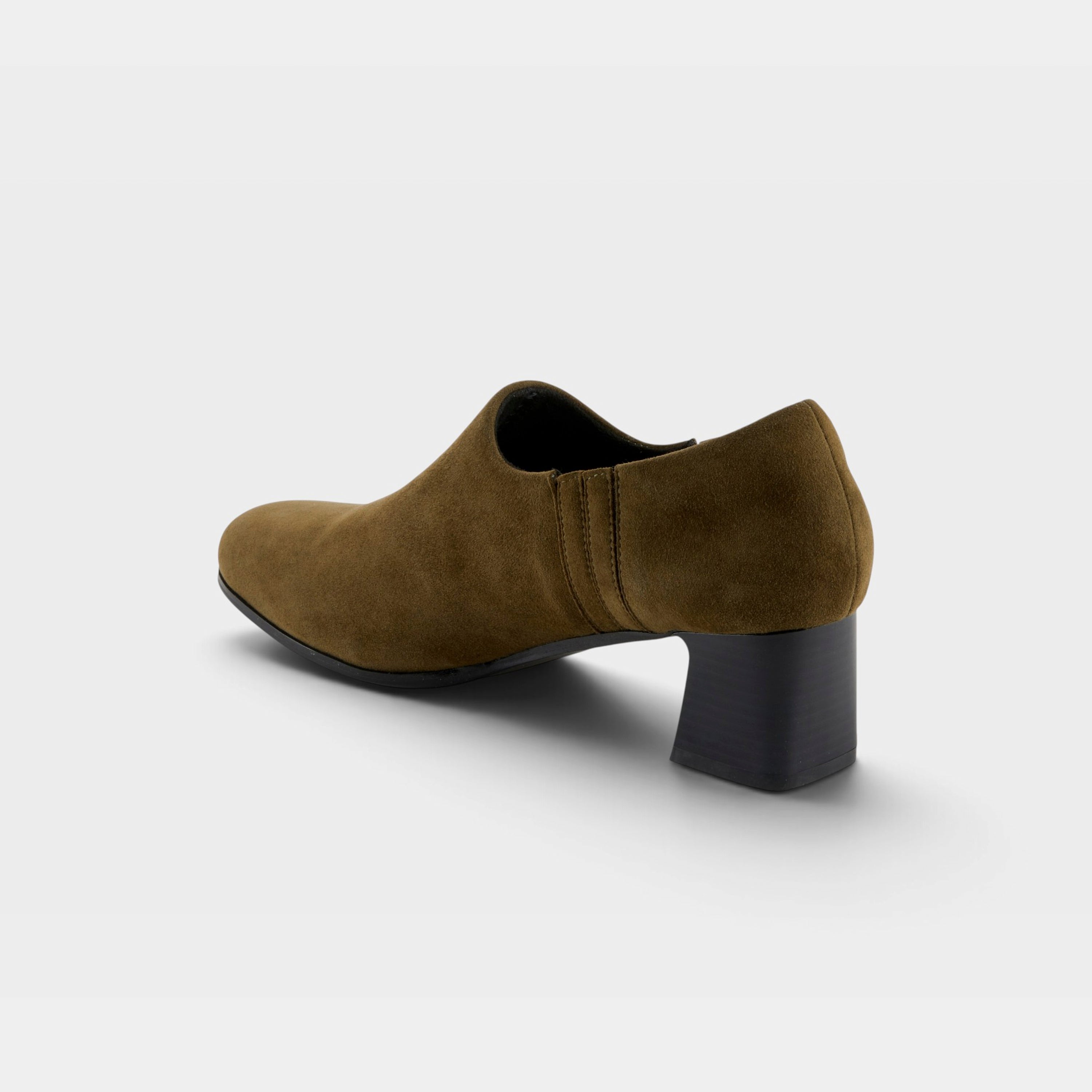 Spring Step Bakersfield Olive Suede Shoe