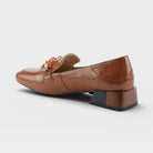 Azura Baldwin Camel Patent Shoe