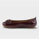 Patrizia Ballay Bordeaux Patent Shoe