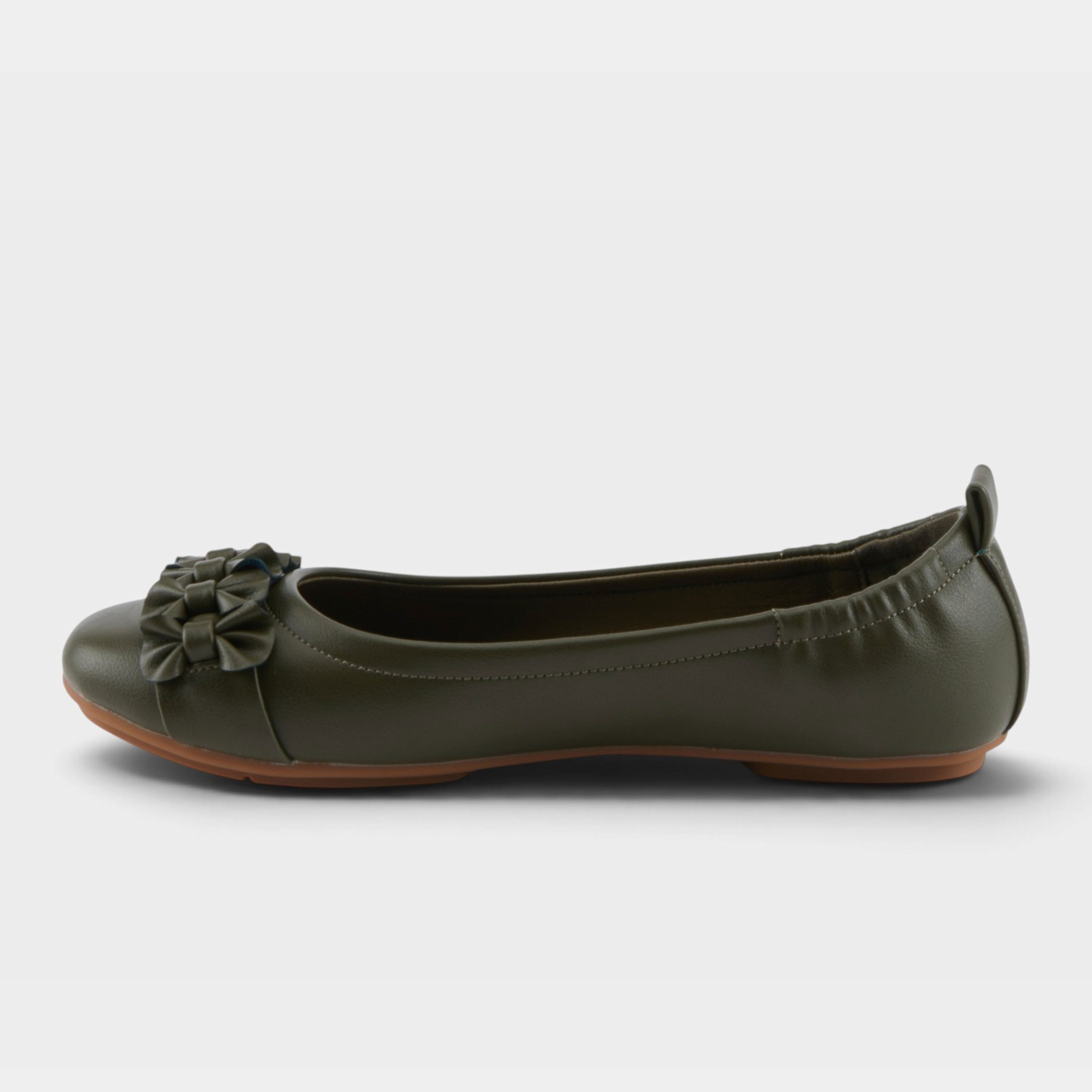Patrizia Ballay Olive Green Shoe