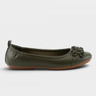 Patrizia Ballay Olive Green Shoe