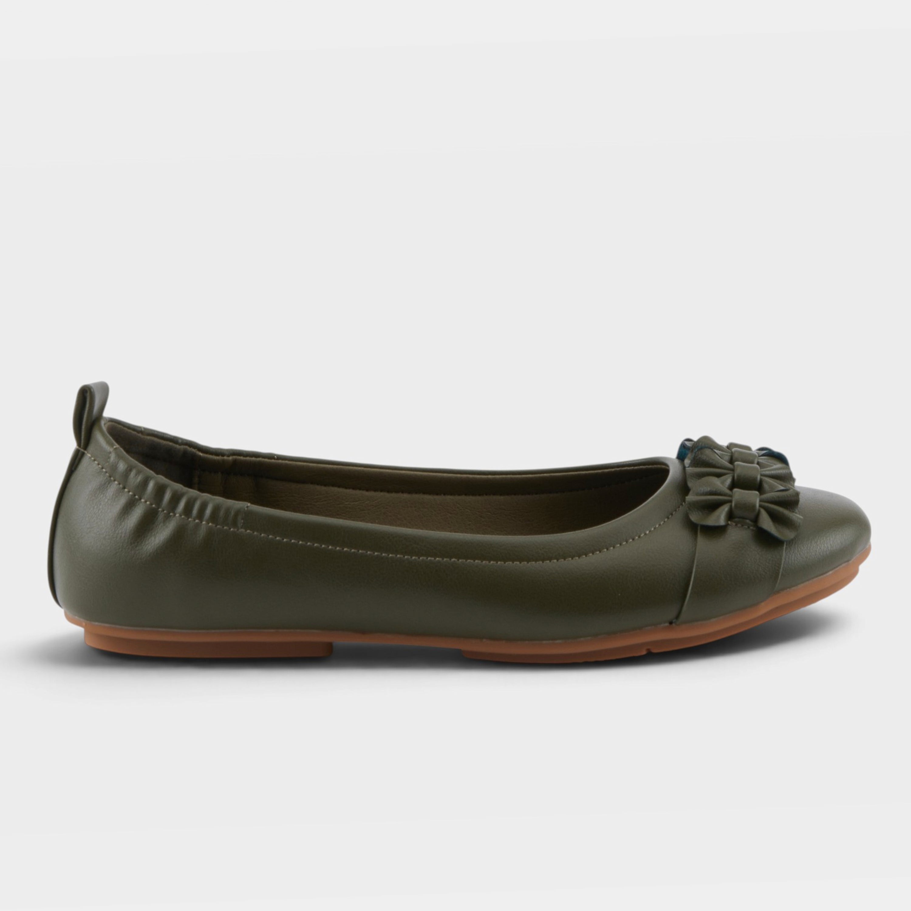 Patrizia Ballay Olive Green Shoe