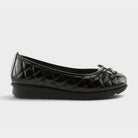 Spring Step Ballequina Black Patent Shoe