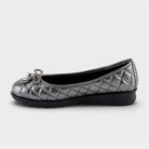 Spring Step Ballequina Pewter Shoe