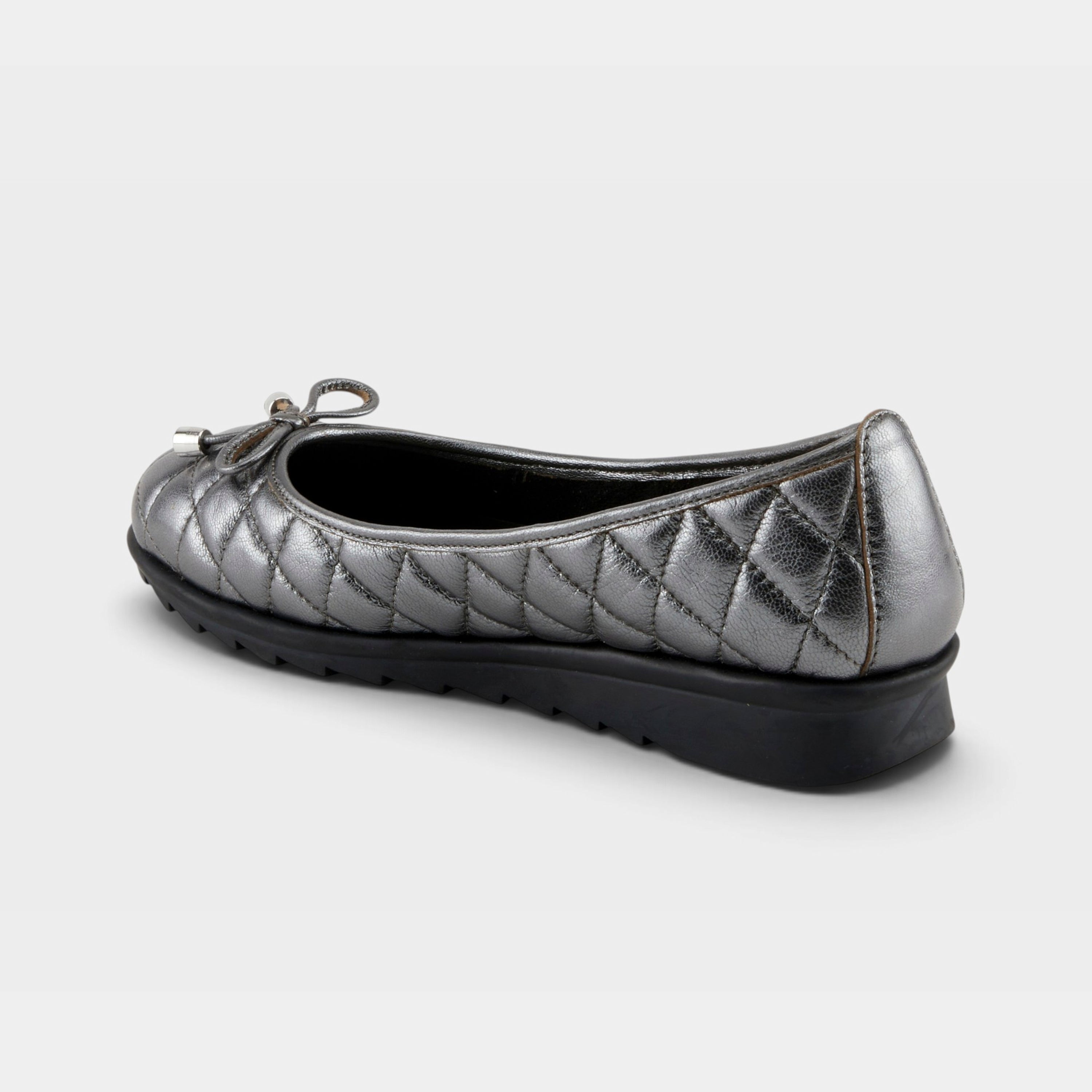 Spring Step Ballequina Pewter Shoe