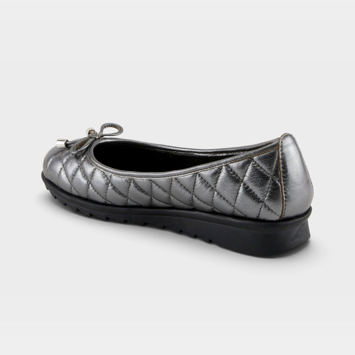Spring Step Ballequina Pewter Shoe