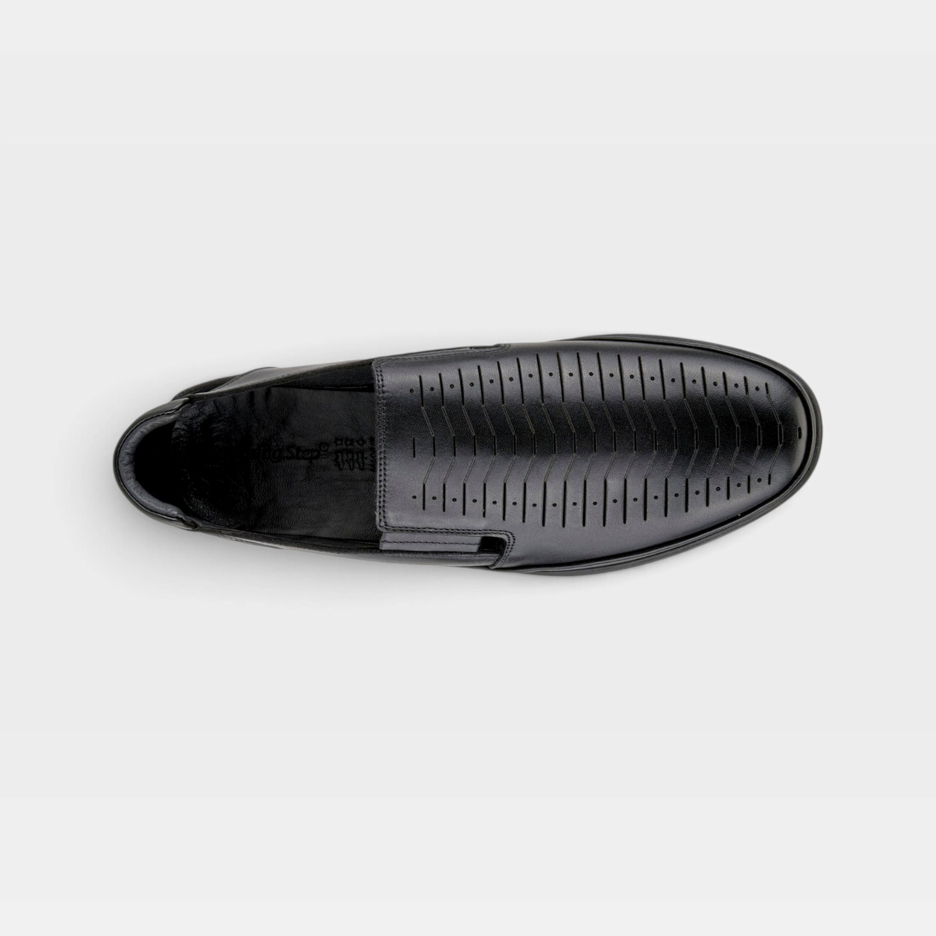 Spring Step Men Bane Black Shoe