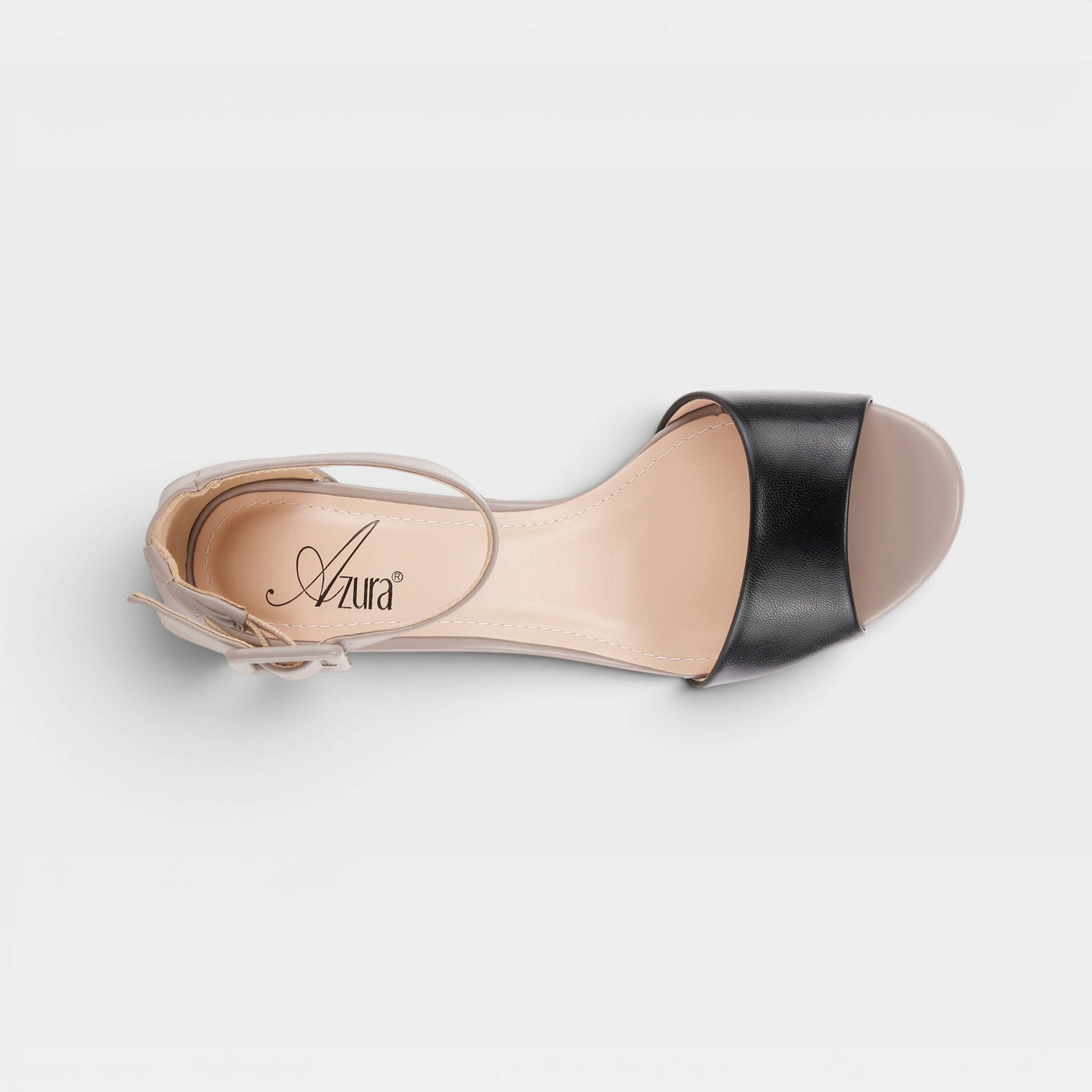 Azura Barbra Black Multi Sandal
