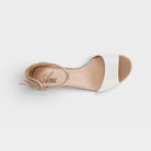 Azura Barbra White Multi Sandal
