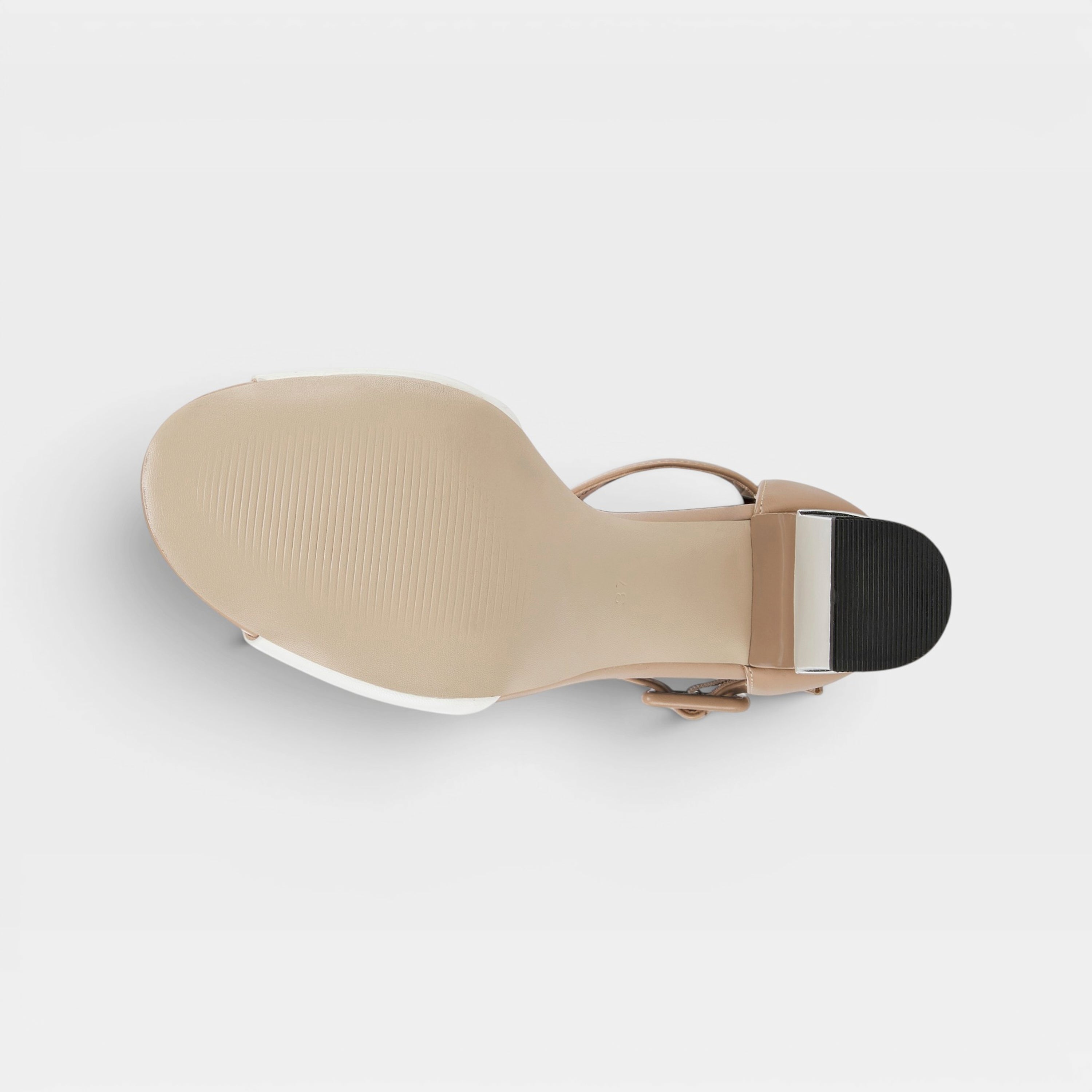 Azura Barbra White Multi Sandal
