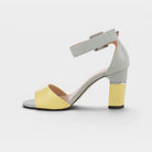 Azura Barbra Yellow Multi Sandal