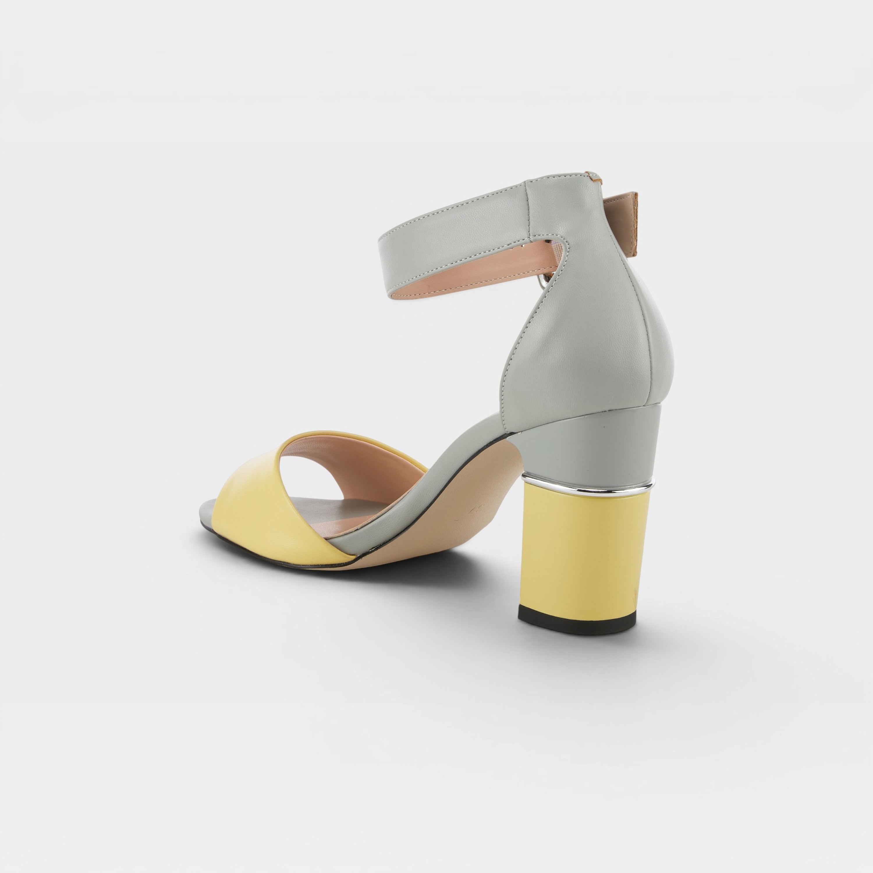 Azura Barbra Yellow Multi Sandal