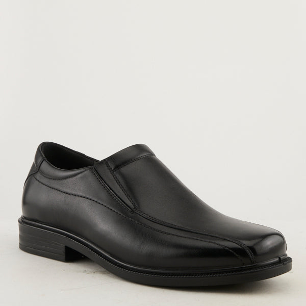 Spring Step SPRING STEP MEN’S BARDIN LEATHER SLIP-ON DRESS SHOE shoe in black with leather upper