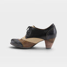 L'Artiste Bardot pumps in Navy, side view
