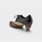 L'Artiste Bardot pumps in Navy, alternate angle view