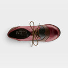 L'Artiste Bardot pumps in Red, top view