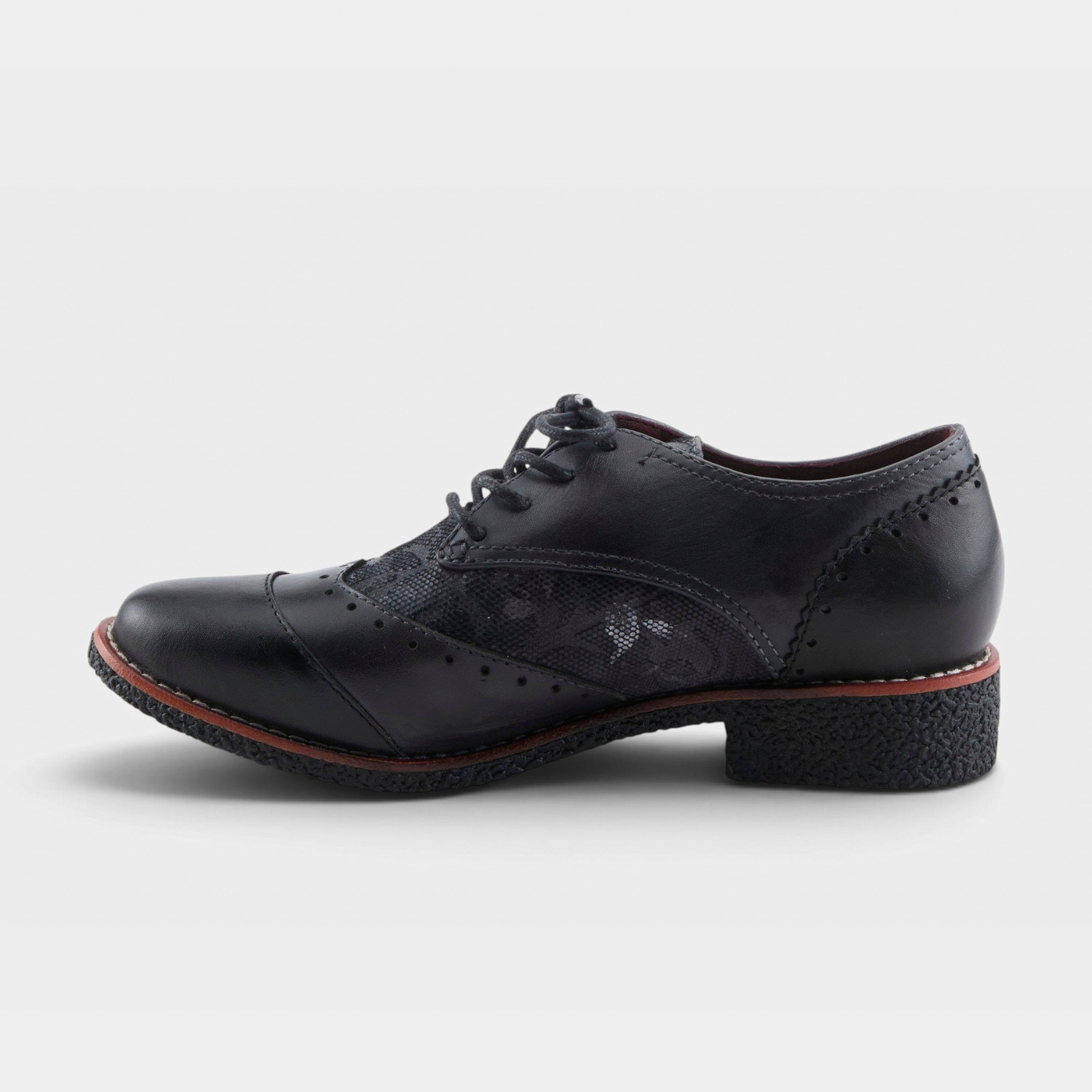 L'Artiste Bargiasti-Flo shoes in Black Multi, side view