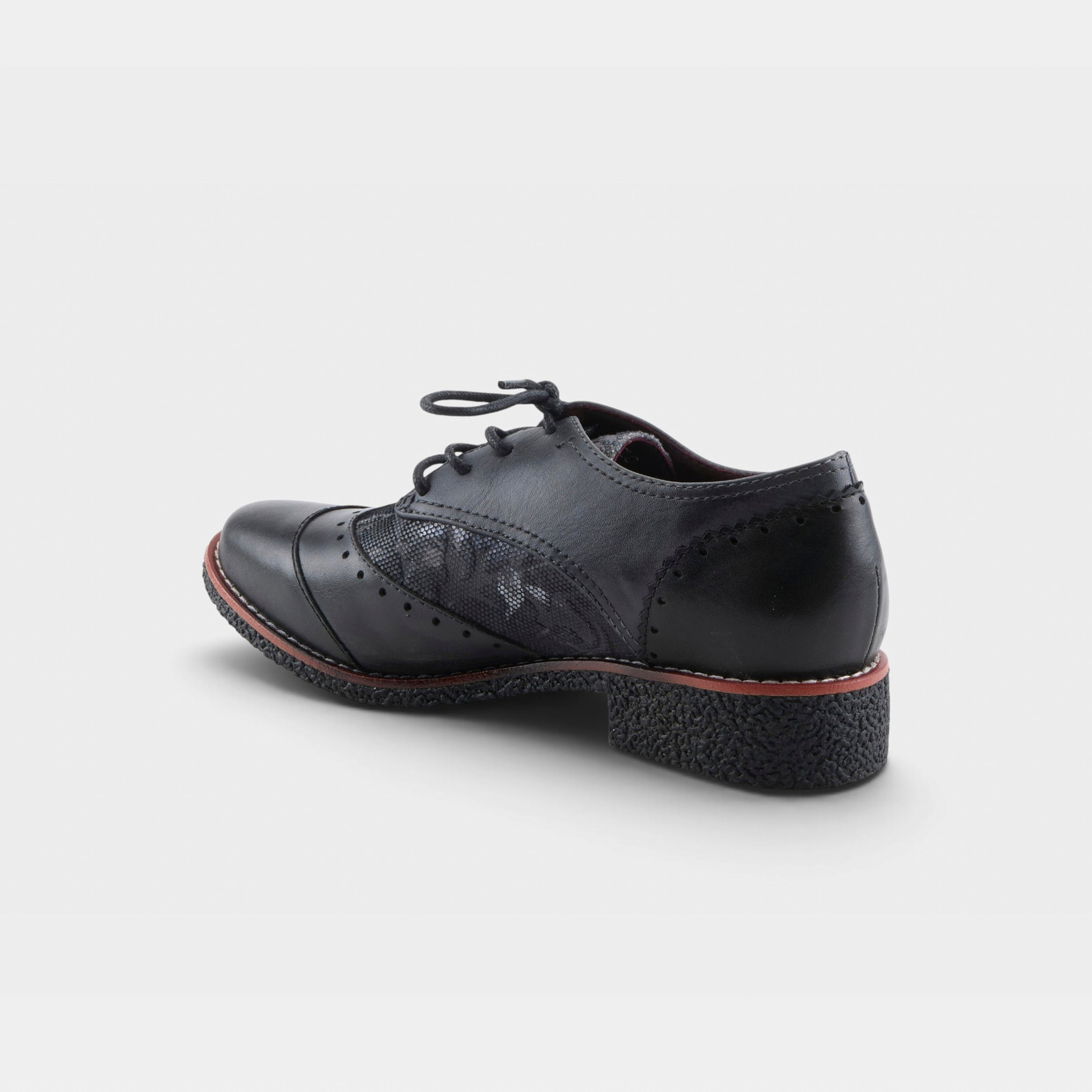L'Artiste Bargiasti-Flo shoes in Black Multi, alternate angle view