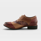 L'Artiste Bargiasti-Flo shoes in Brown Multi, side view