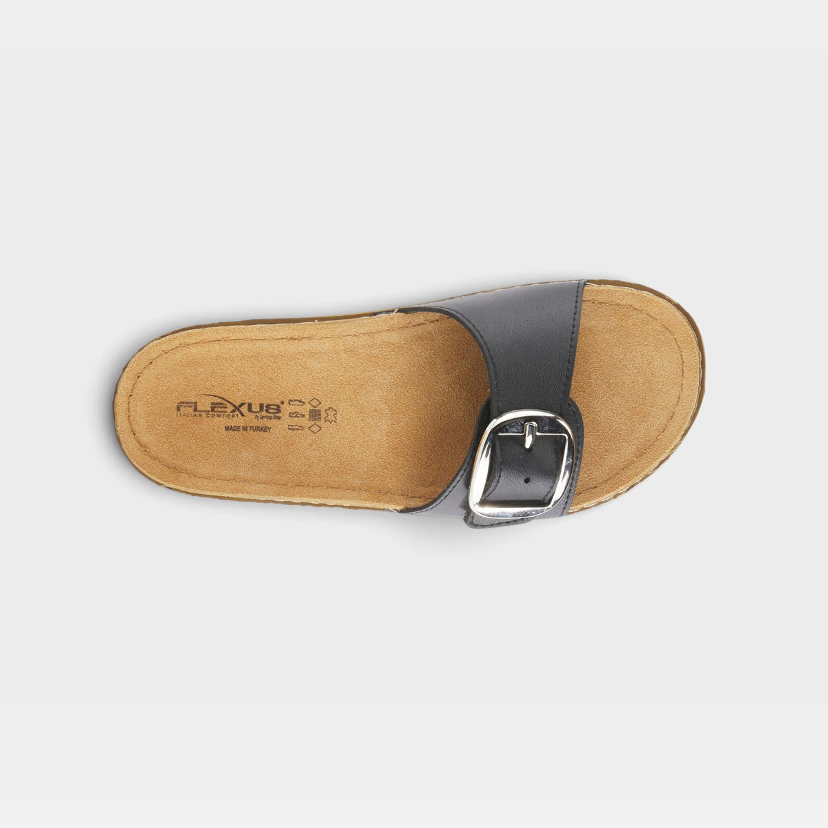 Flexus Baronca Black Sandal alternate view