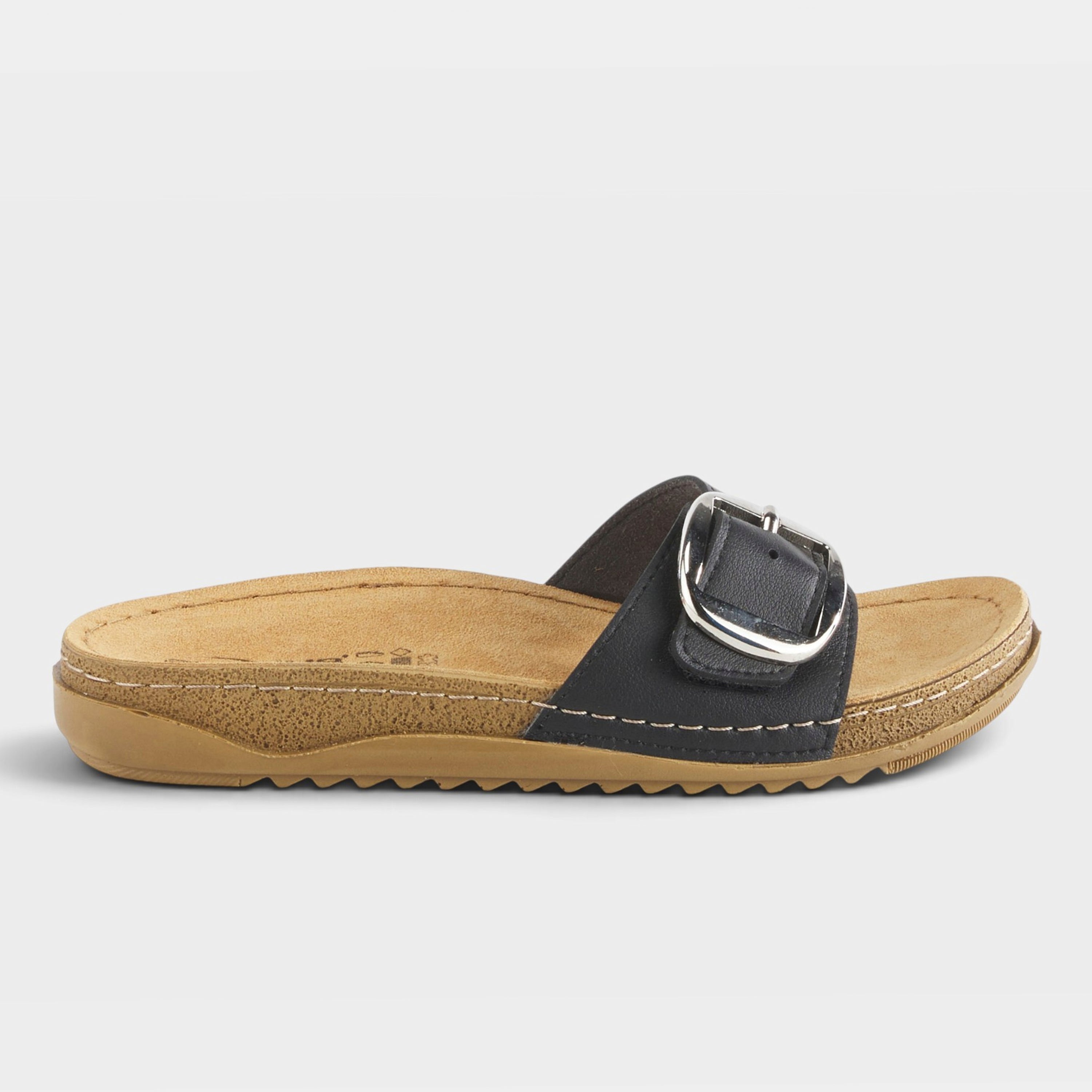 Flexus Baronca Black Sandal