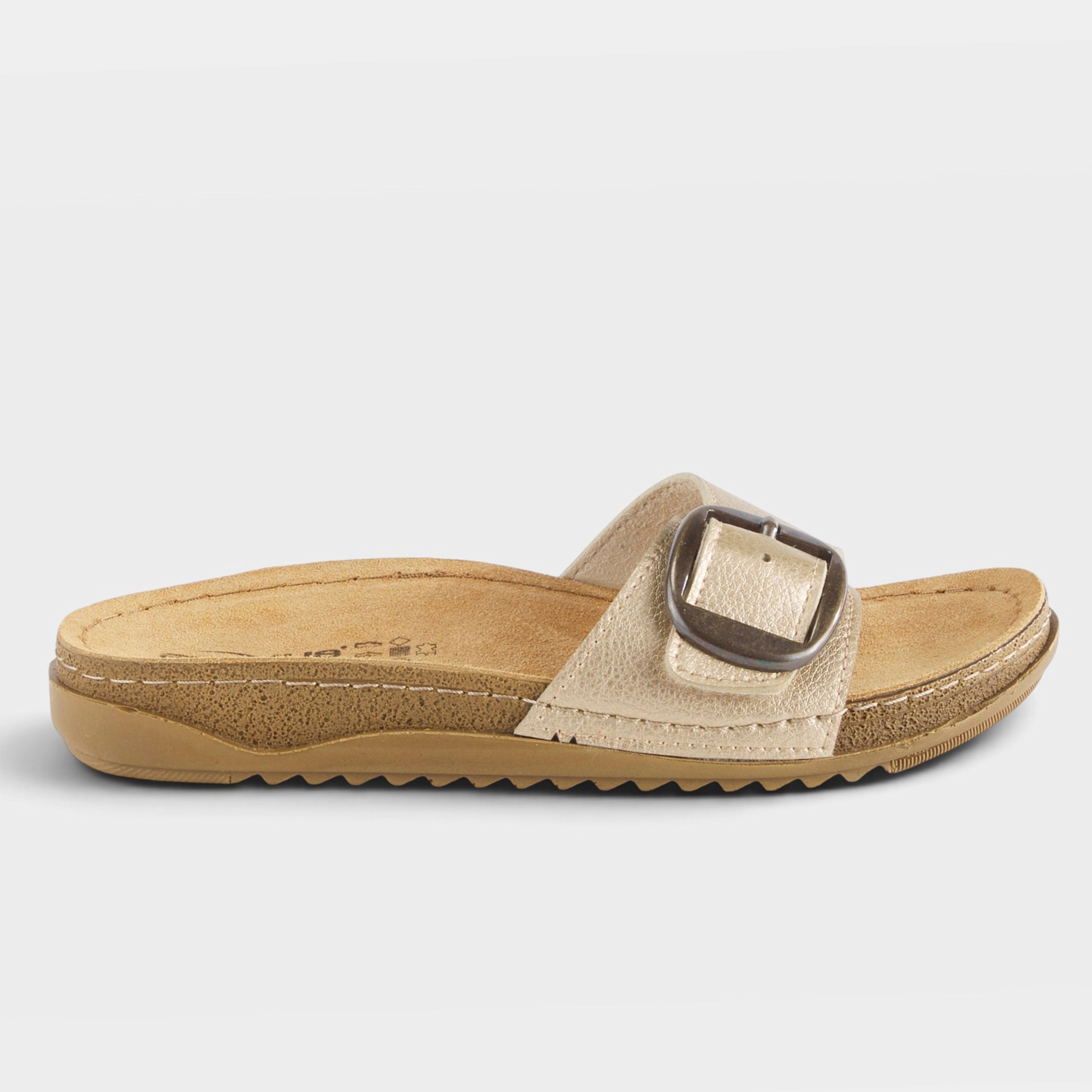 Flexus Baronca Gold Sandal