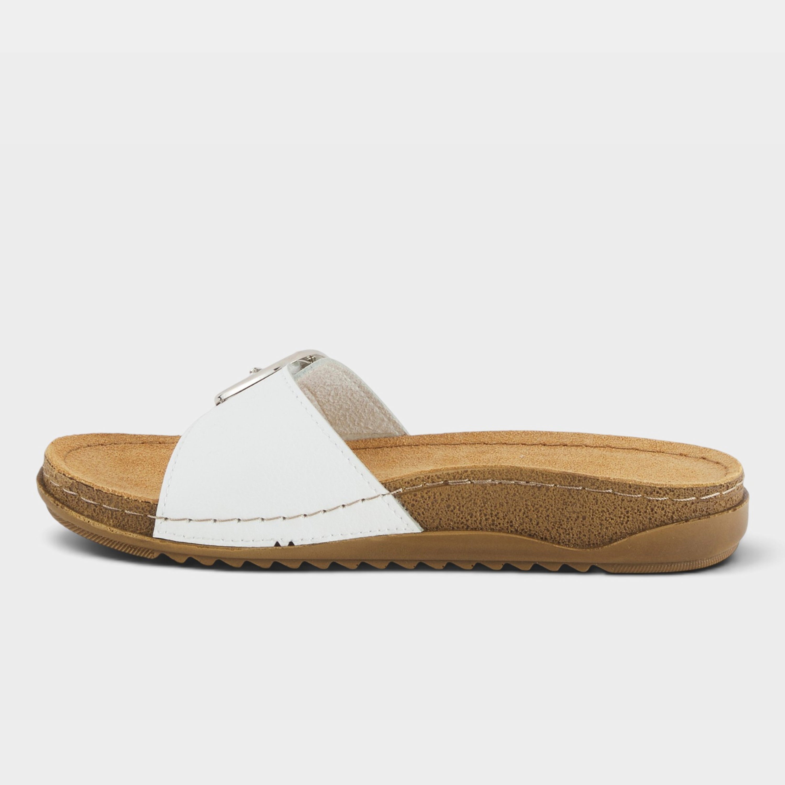 Flexus Baronca White Sandal
