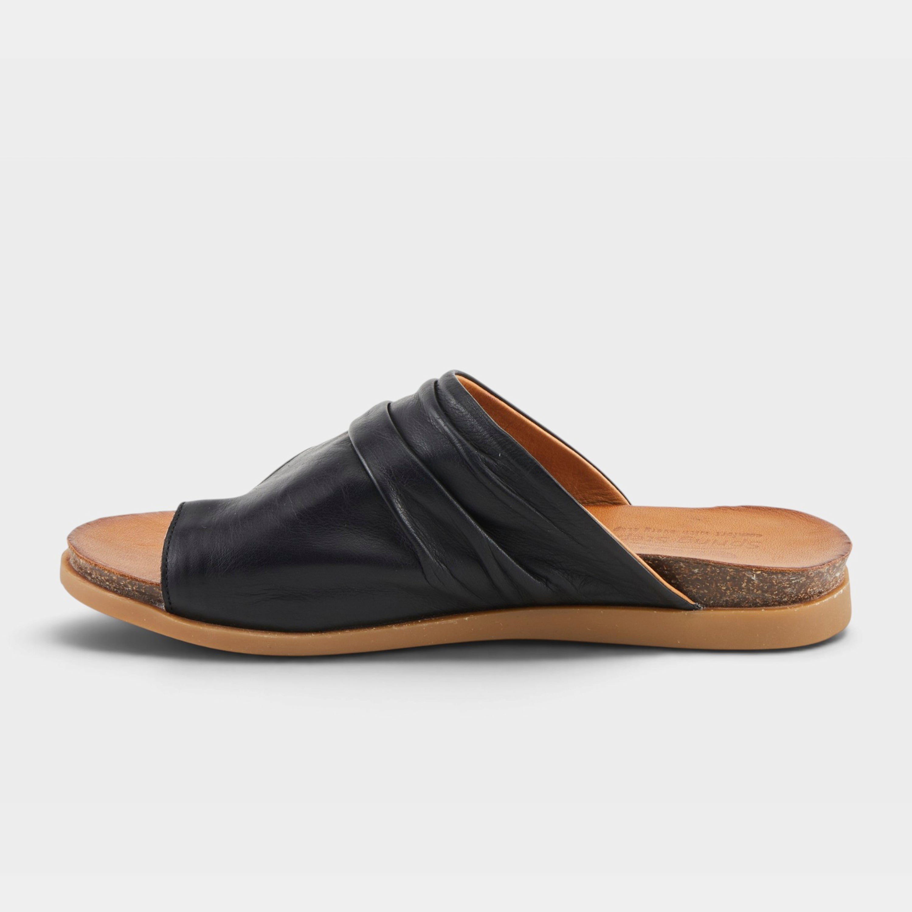 Spring Step Bates Black Sandal