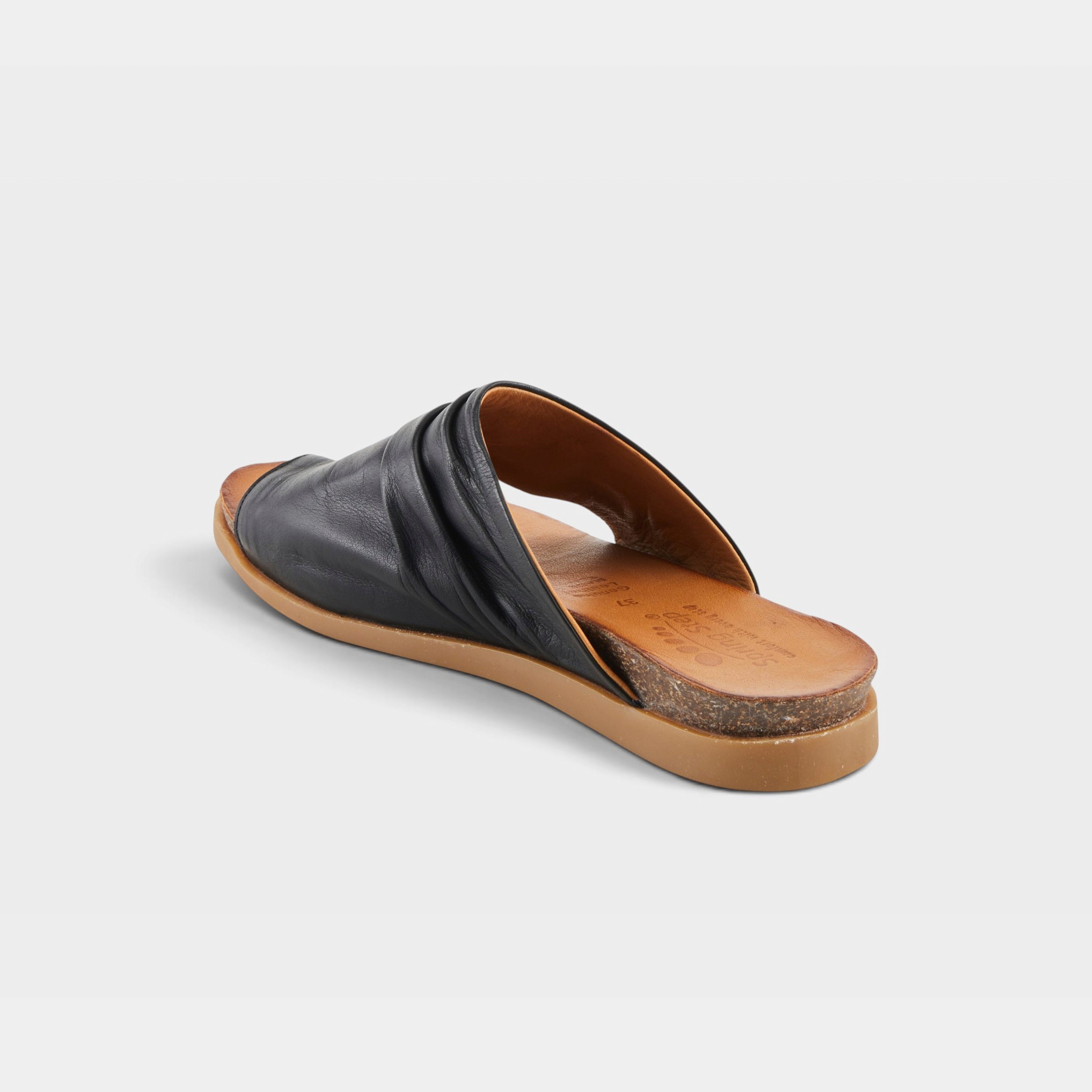 Spring Step Bates Black Sandal