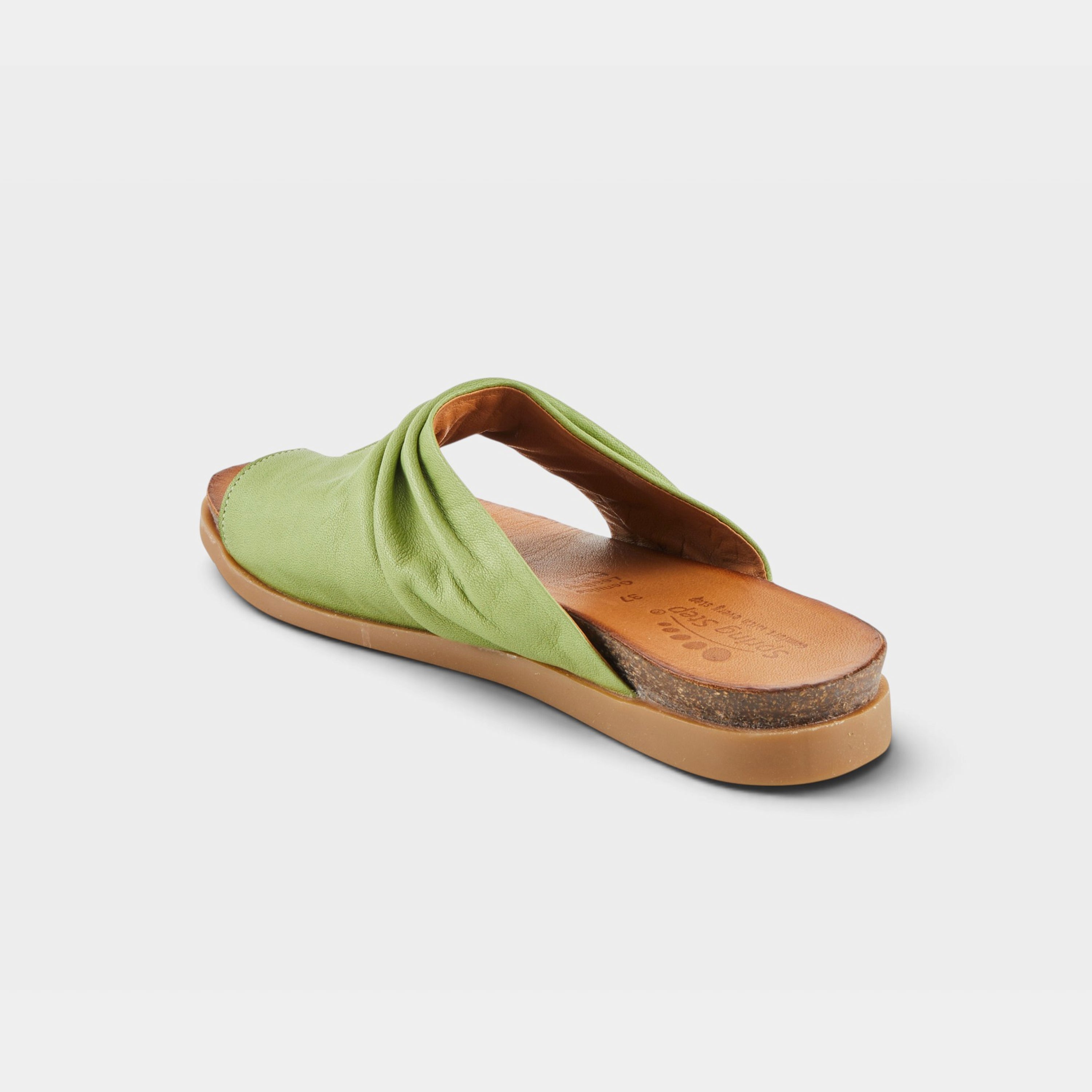 Spring Step Bates Green Sandal
