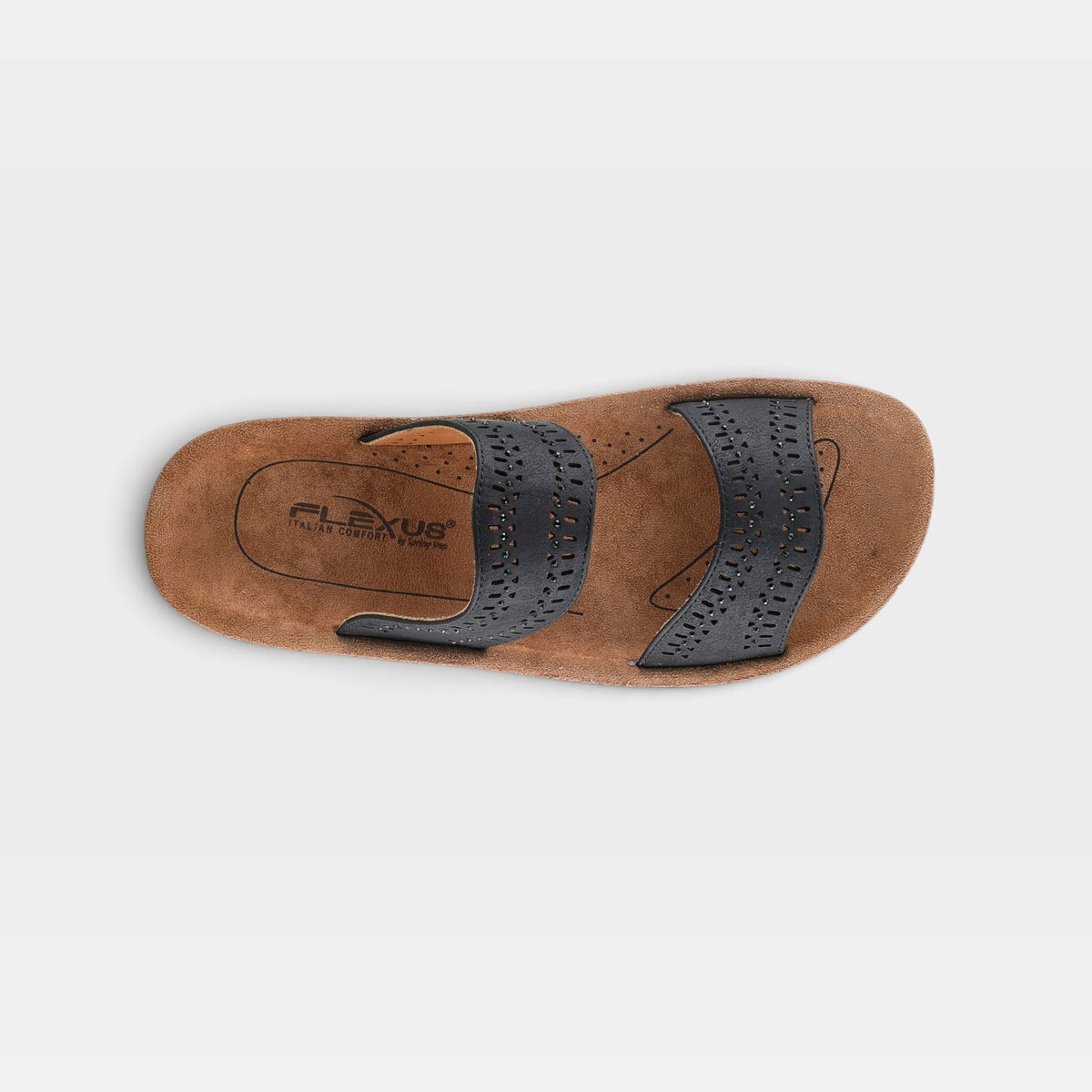 Flexus Bayshore Black Sandal