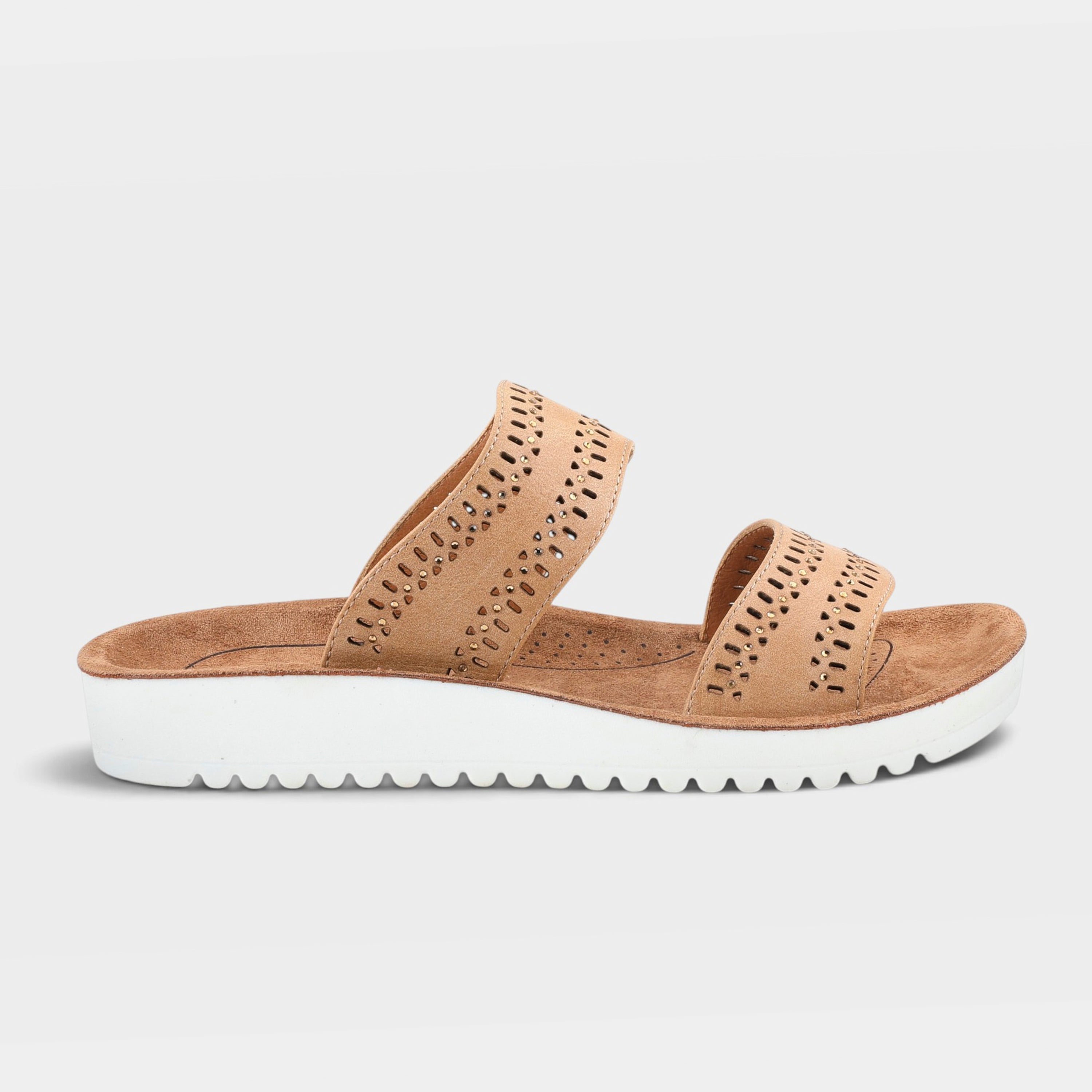 Flexus Bayshore Tan Sandal