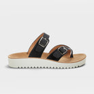 Flexus Bayside Black Sandal