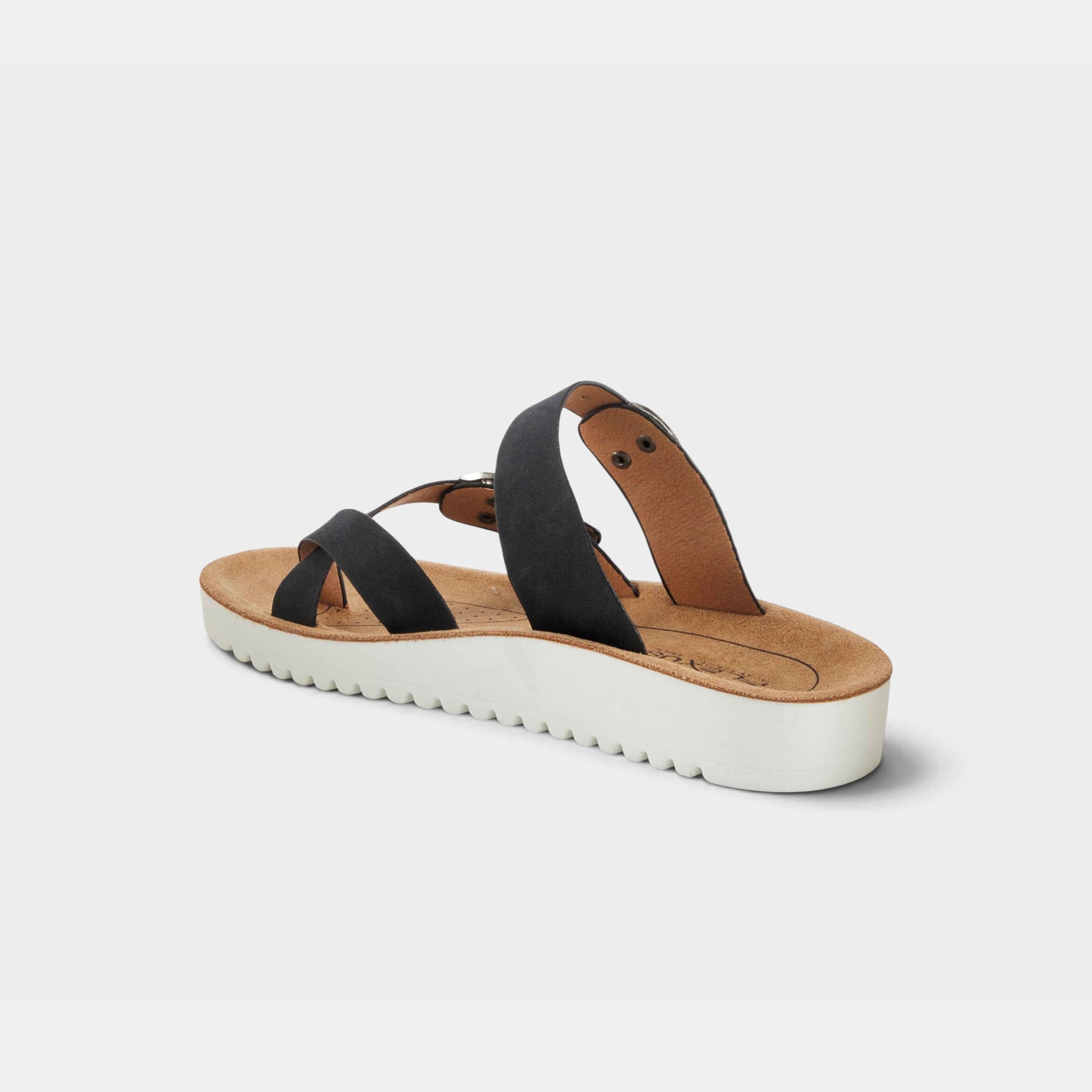 Flexus Bayside Black Sandal