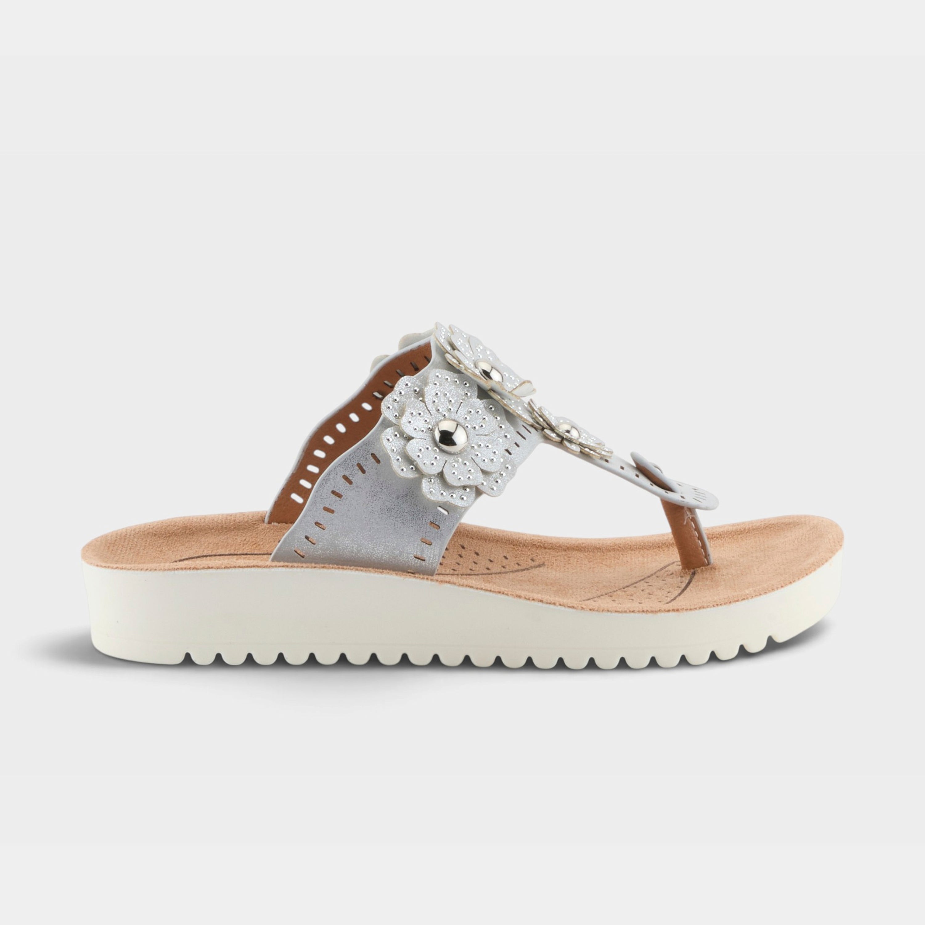Flexus Bayview Silver Sandal
