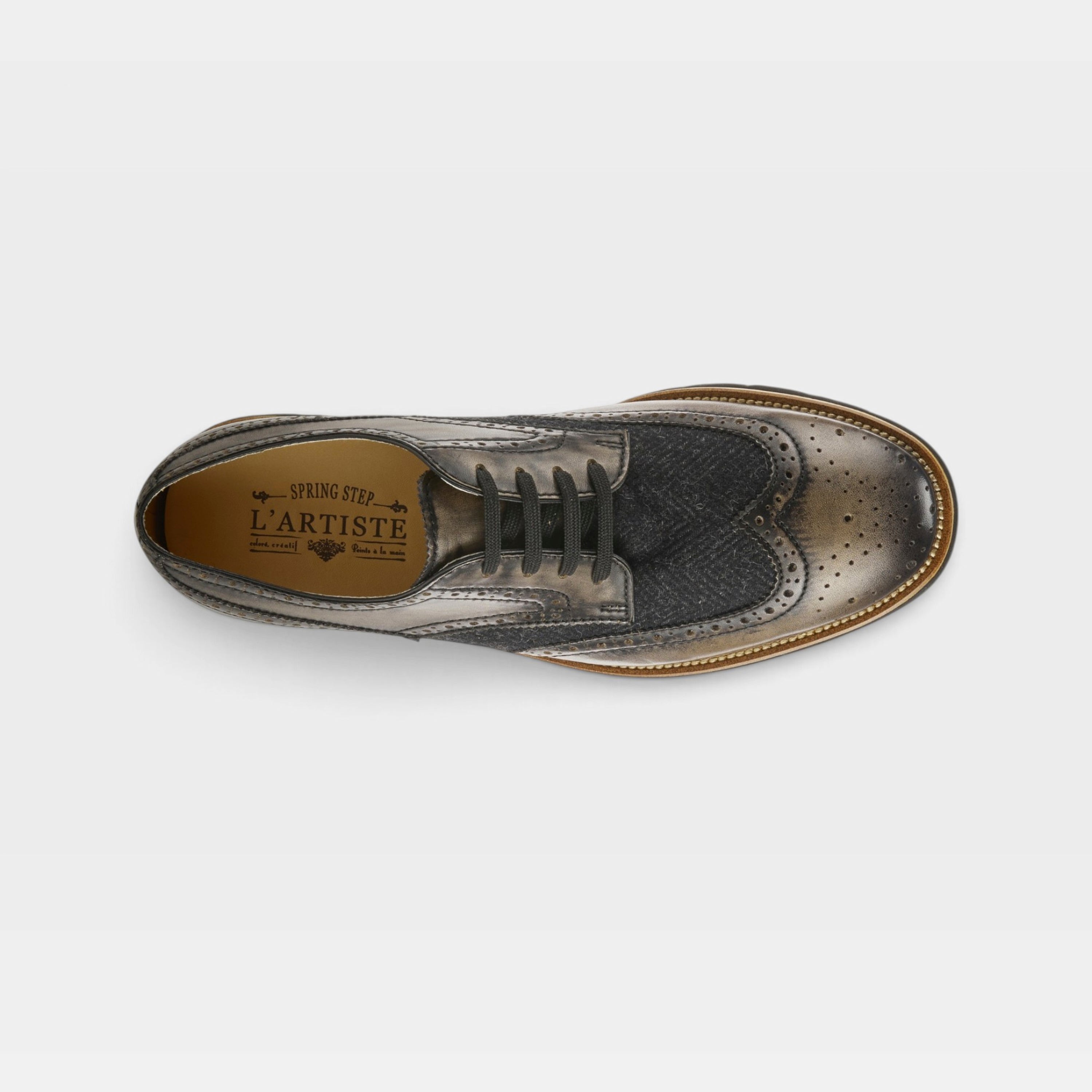 L'Artiste Men Beaufort Black Oxford Shoe