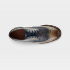 L'Artiste Men Beaufort Taupe Multi Oxford Shoe