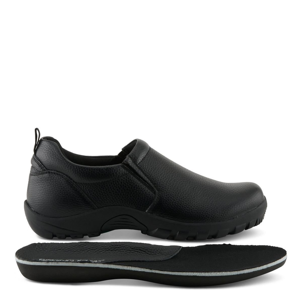 Spring Step Professional Spring Step Professional BECKHAM Men's Shoes work shoe in brown with comfortable work design