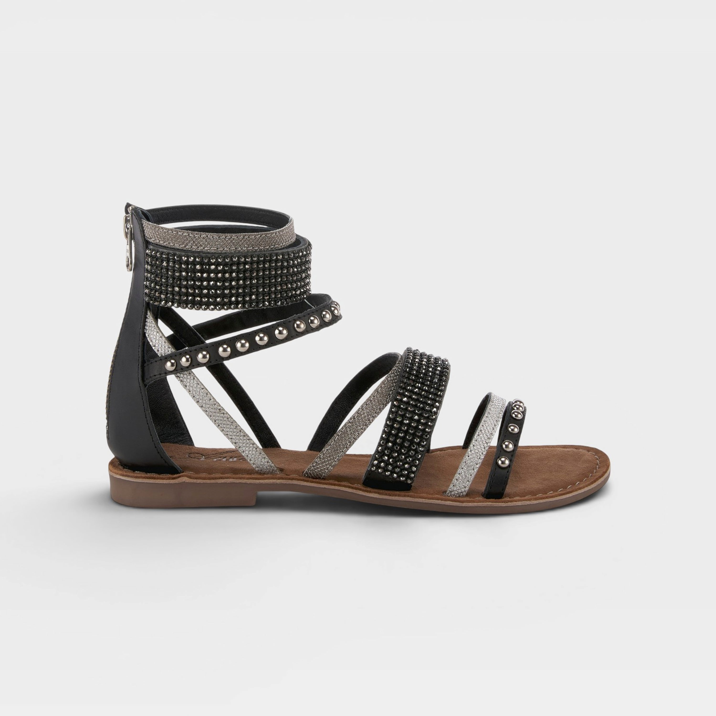 Azura Belalia Black Multi Sandal